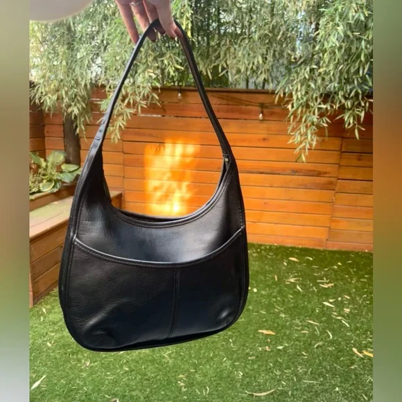 バッグ OLD COACH Ergo Shoulder Bag Vintage 9033 Vintage Coach Ergo Leather Shoulder Bag Hobo Purse 9033